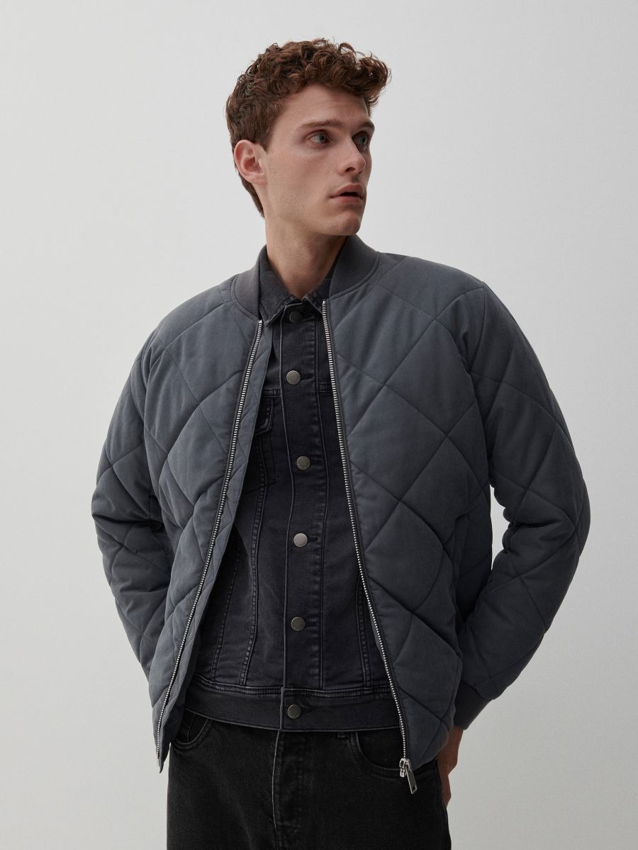 quilted bomber