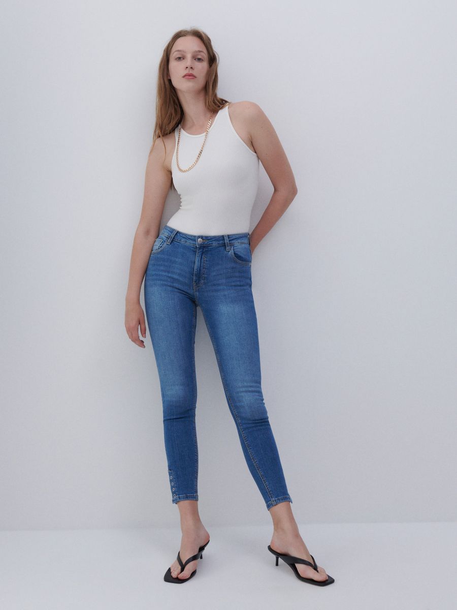 high waist jeans zara india