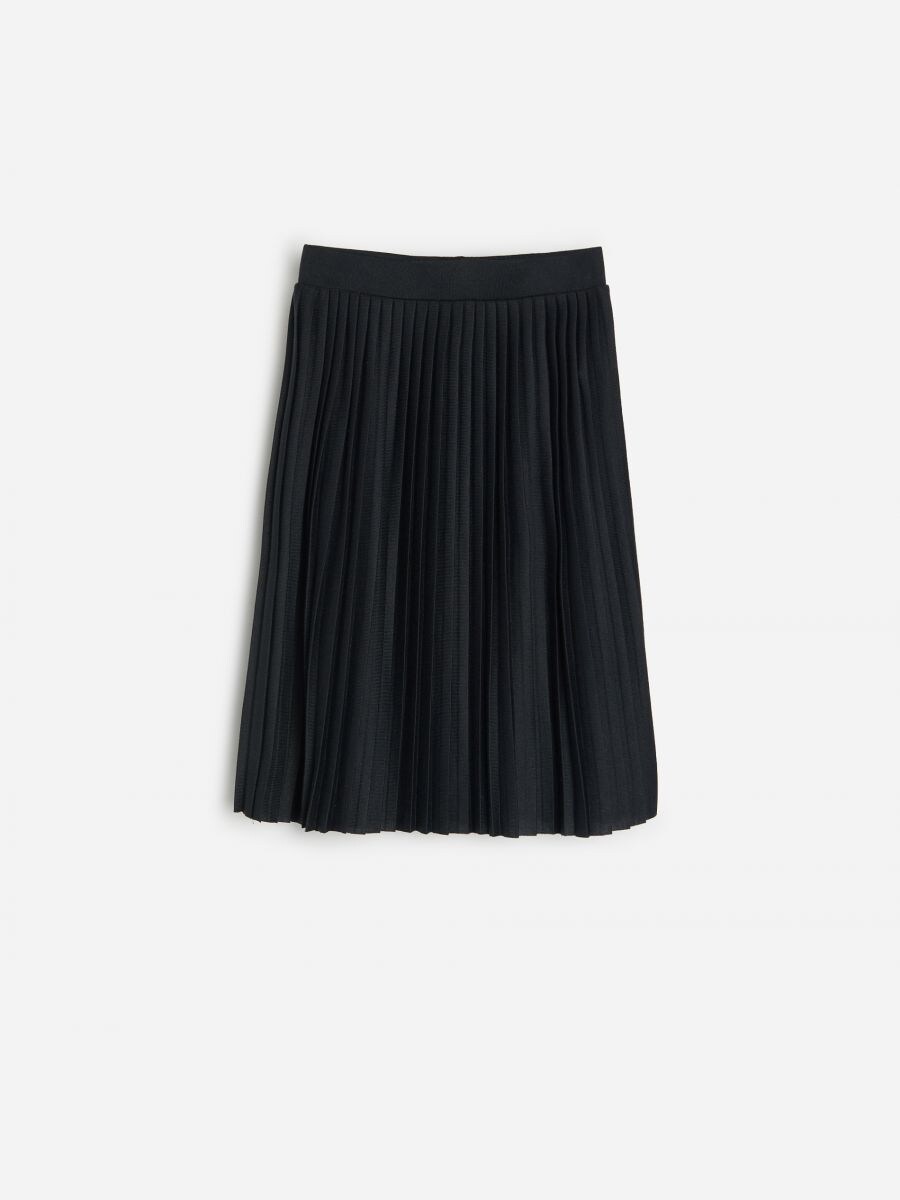 Buy online! Pleated skirt, RESERVED 
