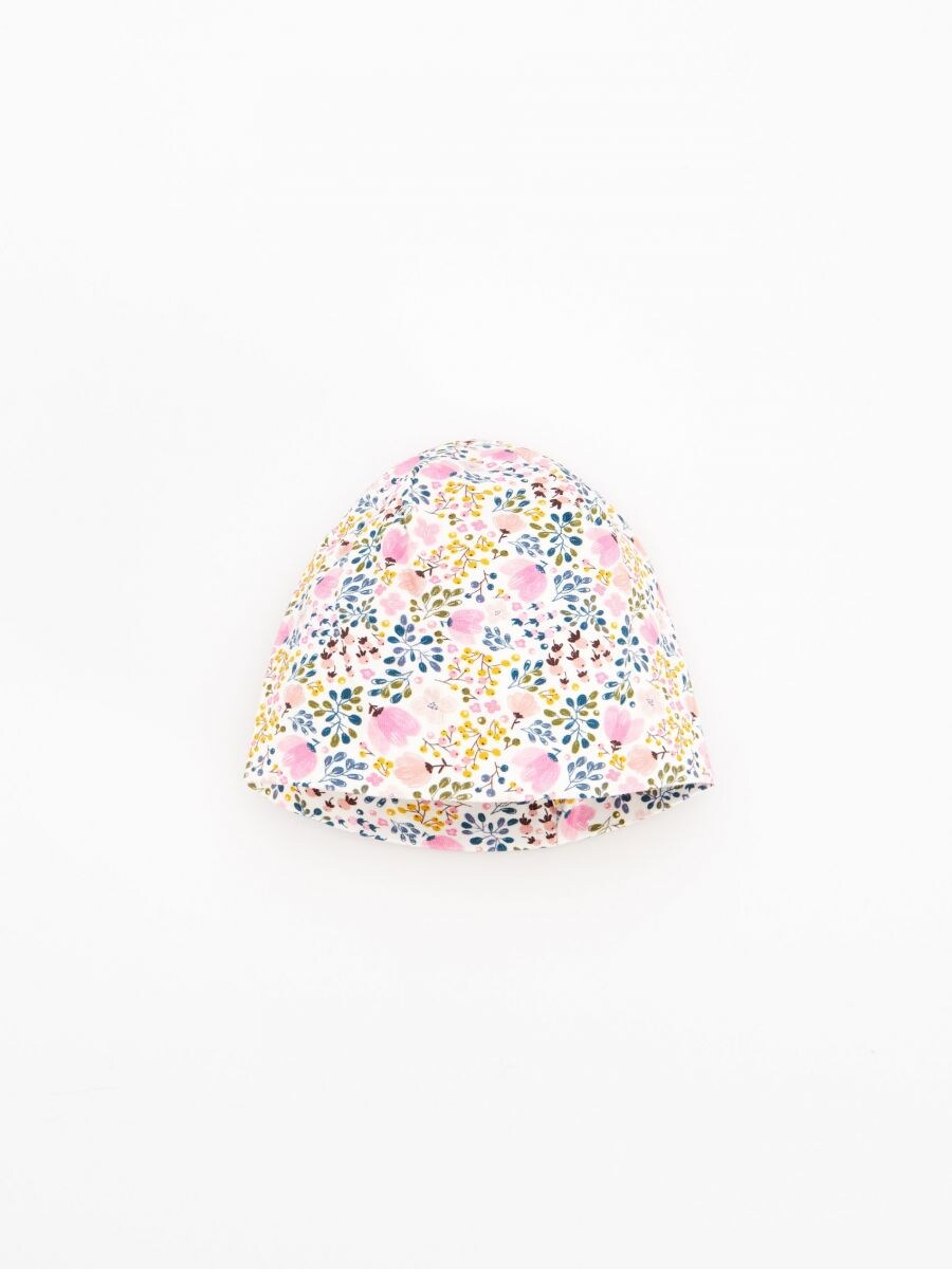 floral print hat