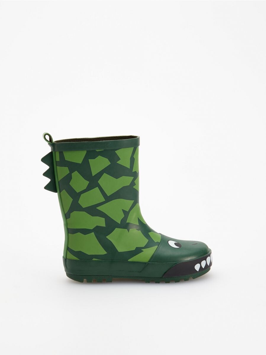crocodile wellington boots