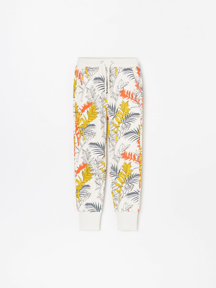 patterned joggers