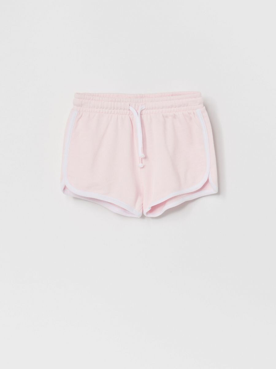 pink sweat shorts