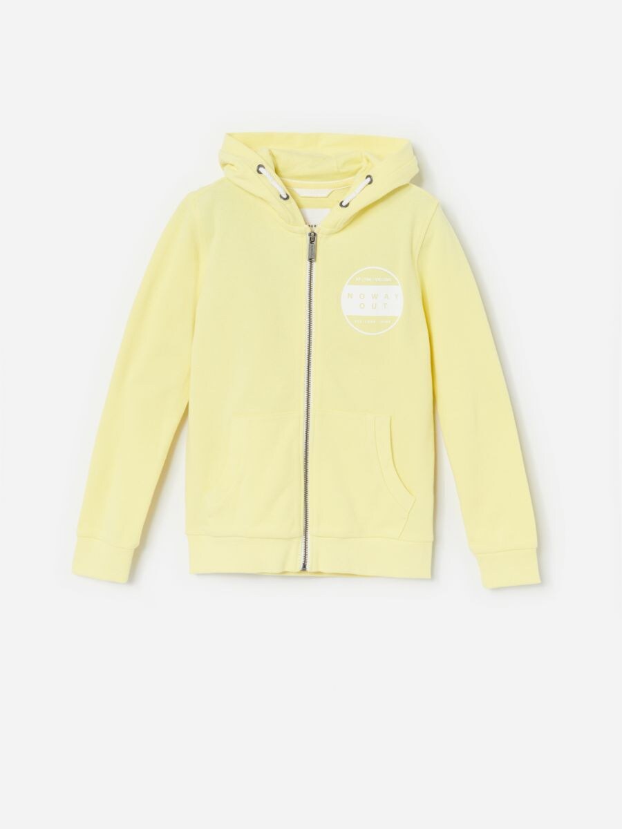 reserved yellow hoodie