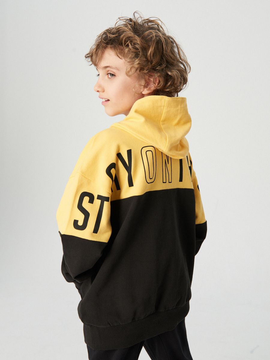 yellow reserved hoodie