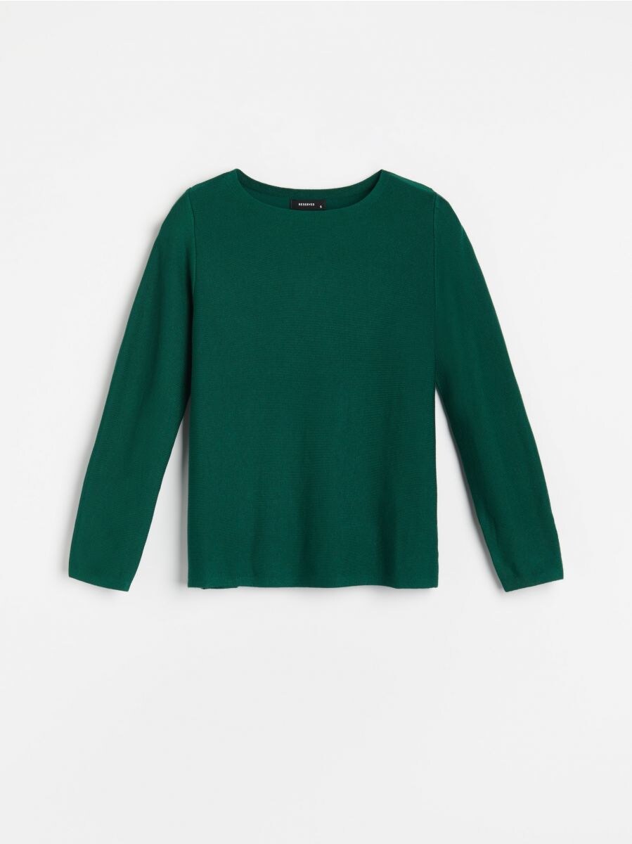 bottle green ladies jumper