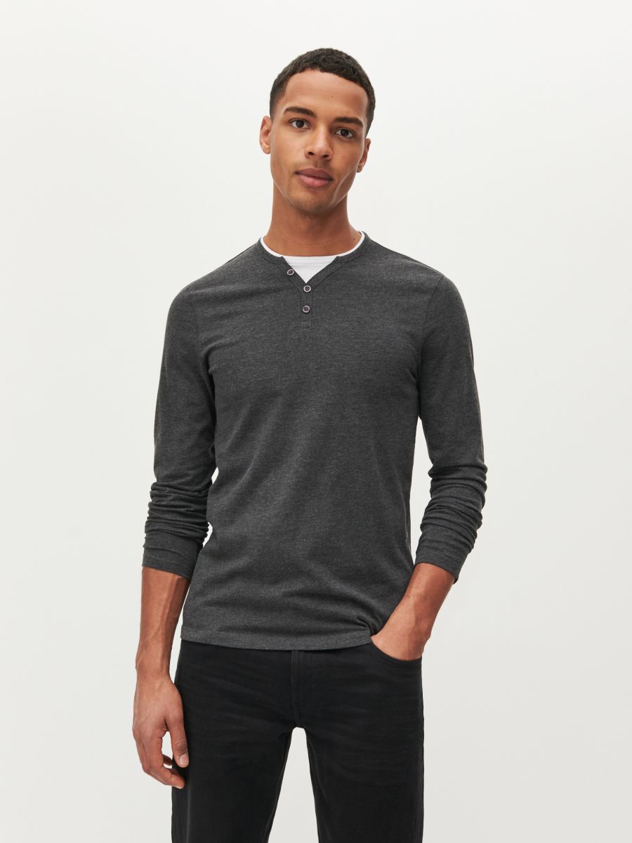 longsleeve szary