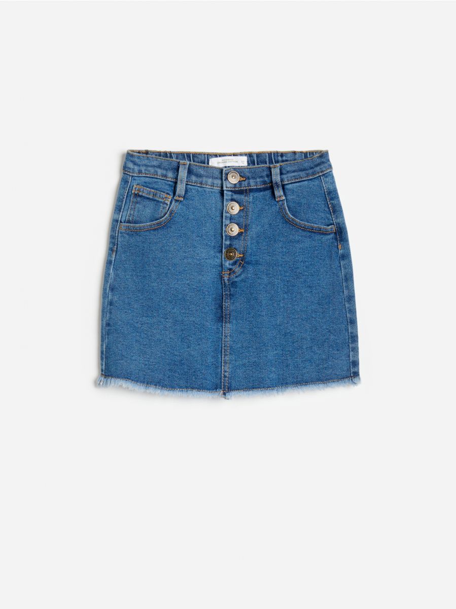 mini jeans skirt